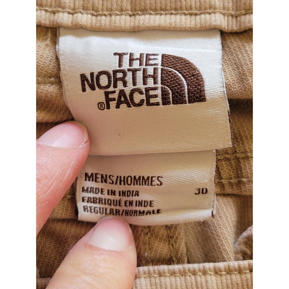 Men's The North Face Relaxed Fit Cord Hiking Climbing Pants 30 Tan Beige - Picture 5 of 11